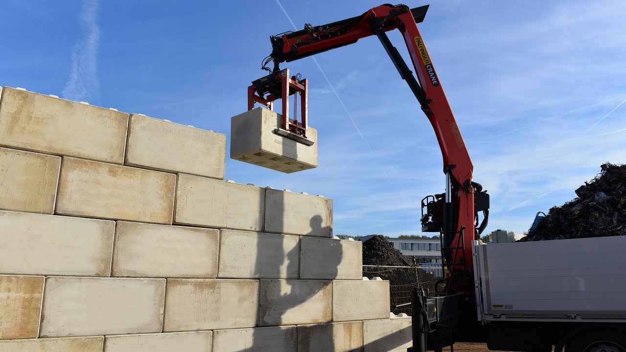 Betonblocksteine - einfach, schnell, flexibel. Kohl Recycling