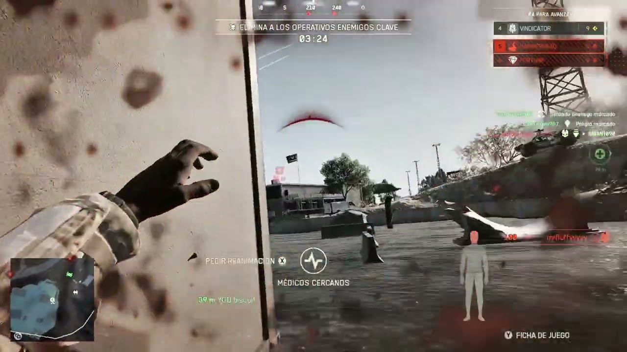 Battlefield Redsec modo Eliminación 