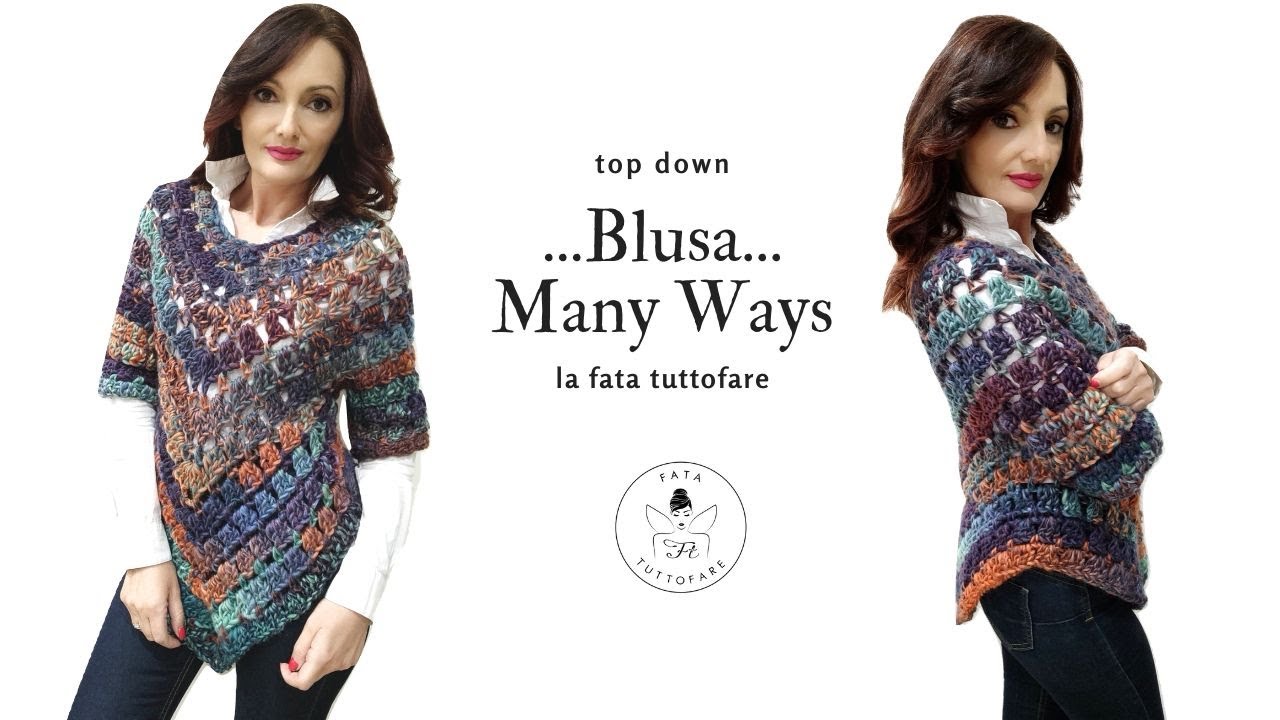 TUTORIAL Maglia/Poncho 
