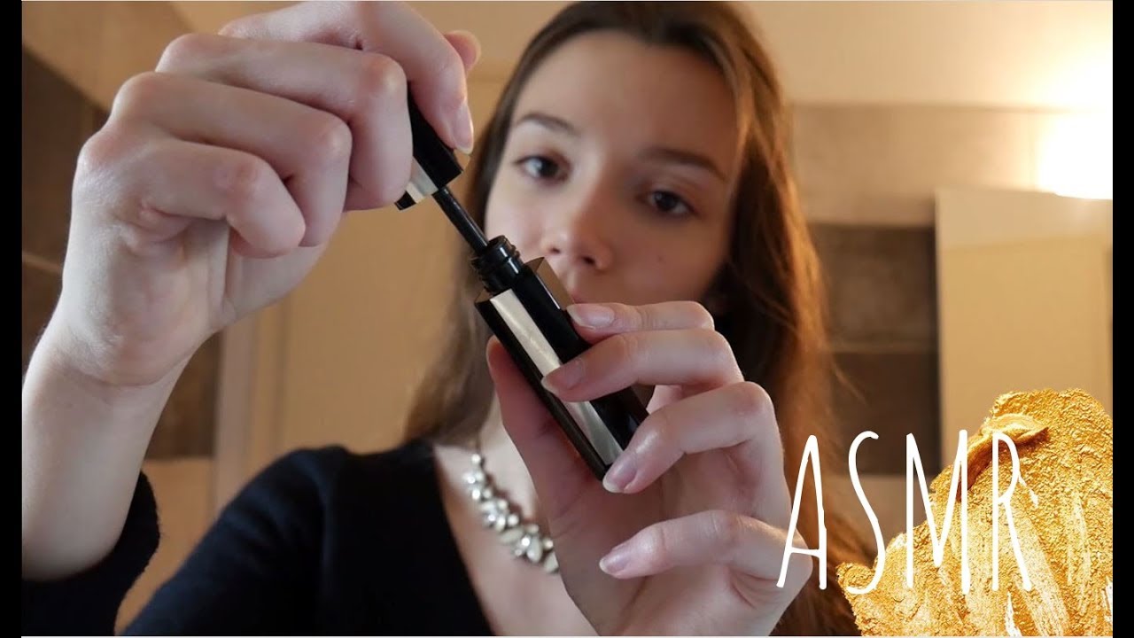 ASMR | Maquillage de fête au salon (roleplay)