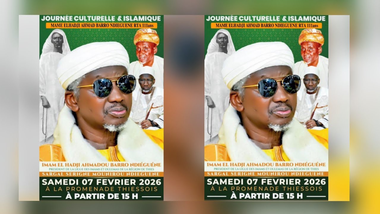 JOURNEE SARGAL MAME ELHADJI AHMAD BARRO NDIEGUENE RTA 111ans
