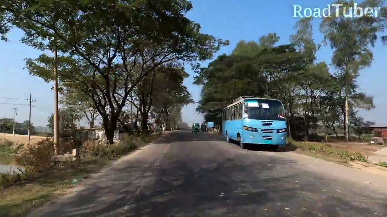 Sylhet to Sunamganj 4K (Part 2) Gobindaganj to Sunamganj DC Office | Road Tuber