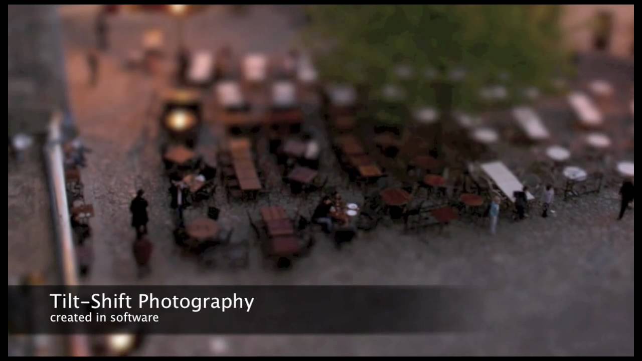 Tilt - Shift - Focus : Create tilt-shift and depth of field effects on your mac.