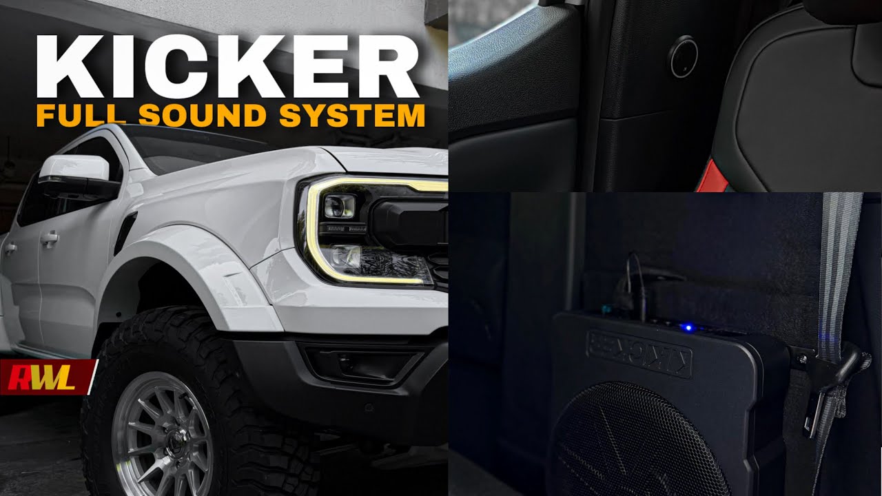 Kicker Full Sound System Upgrade on the Ranger Raptor / Next-Gen Audio Craft