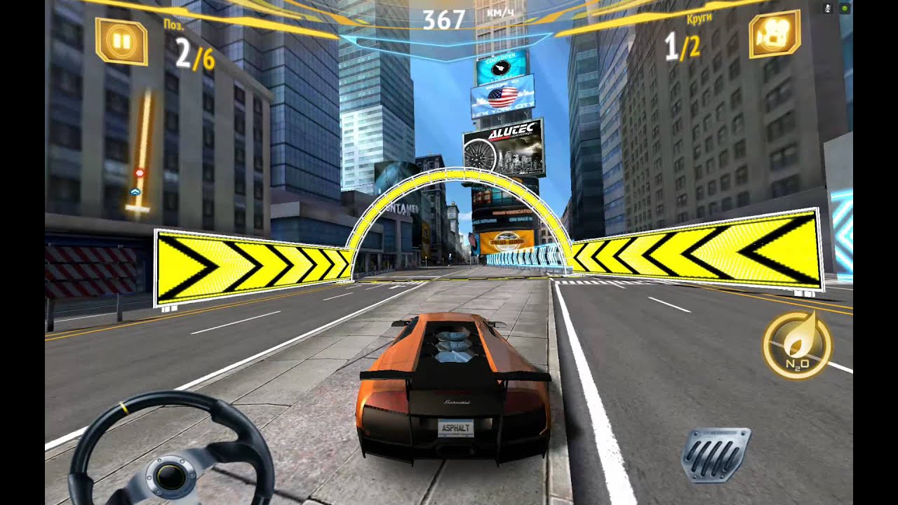 Nvidia Shield Tablet - Asphalt 7: Heat (Lamborghini Murcielago LP 670-4 SV)