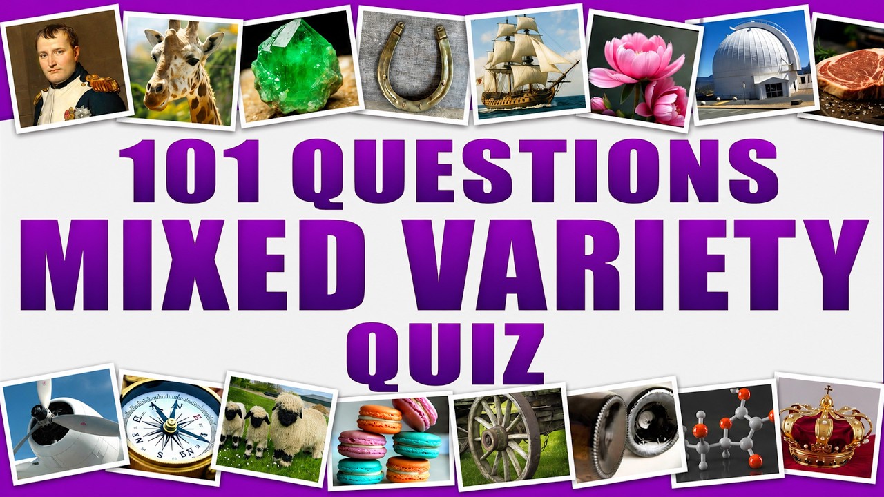 Can Your Reach Einstein Level On This BIG Variety Quiz?  101 Questions