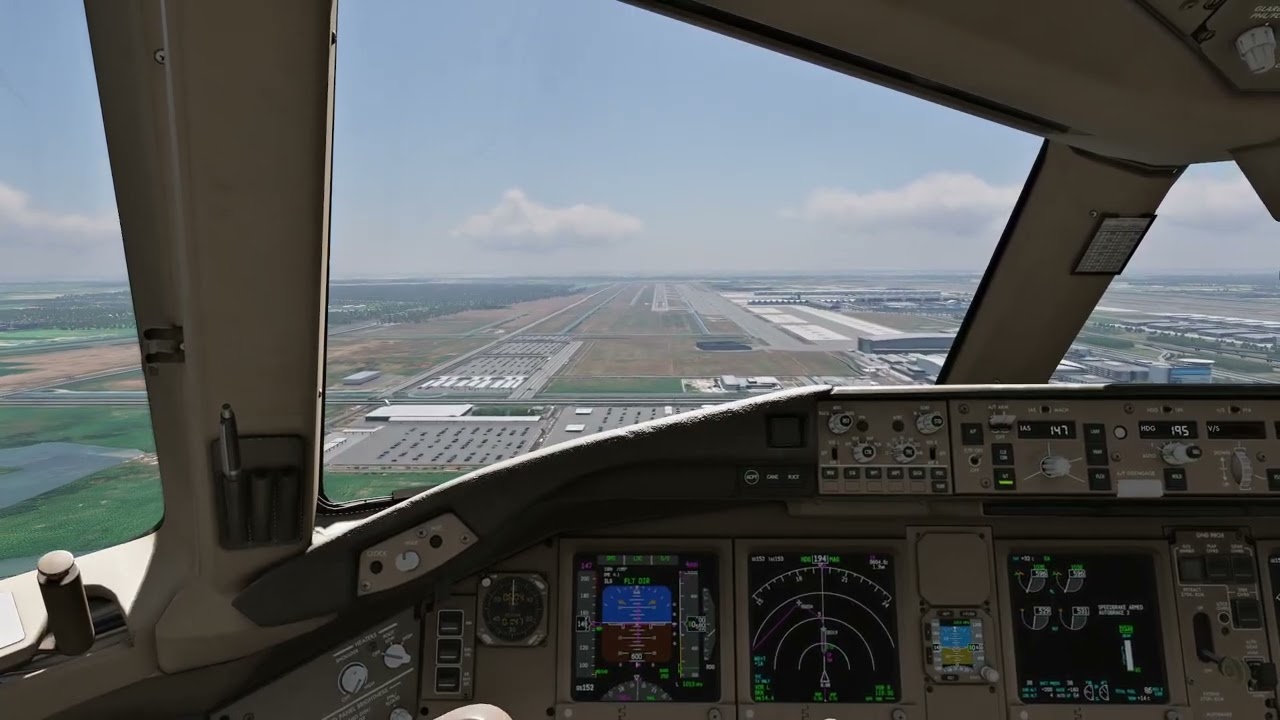 Smooth Bangkok Landing | FF 777v2 | XP12