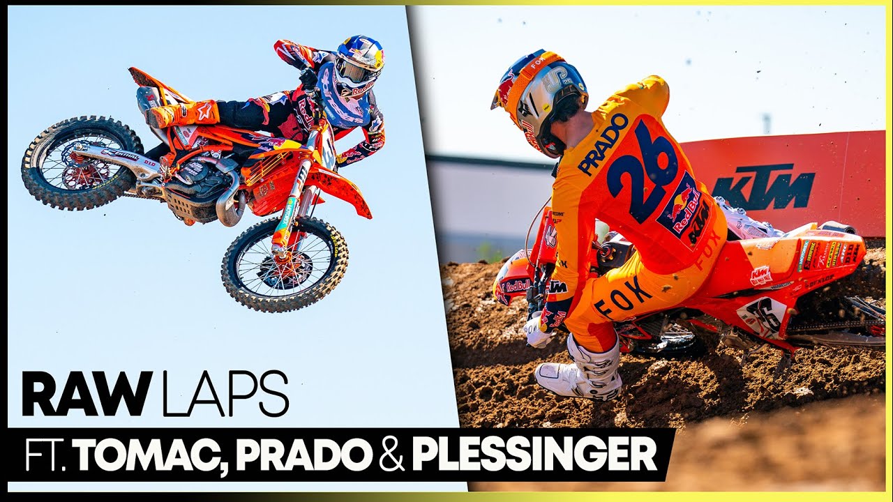 Эли Томак и Хорхе Прадо на RedBull KTM &mdash; первые круги | RAW