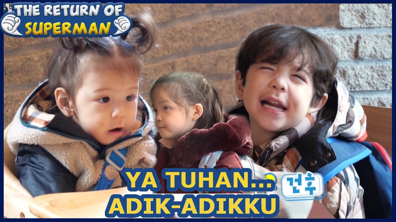 Ya Tuhan.. Adik-Adikku |The Return of Superman |SUB INDO| 210404 Siaran KBS WORLD TV|