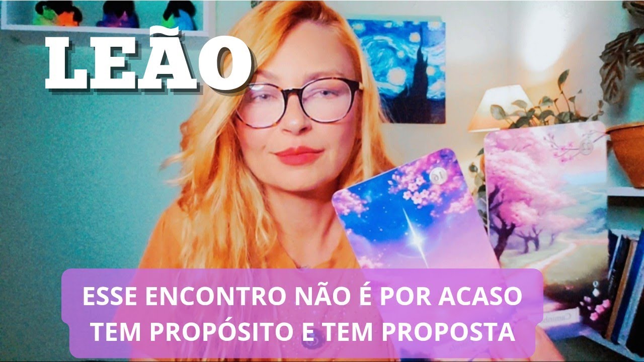 LEÃO❤ CRUZA SEU CAMINHO POR DESTINO 💖