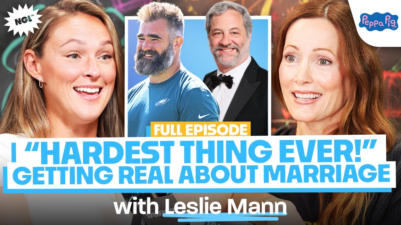 Kylie & Leslie Mann on Secret to 30 Years of Marriage, BTS of &lsquo;Knocked Up&rsquo; & A Cat For Kelce Girls