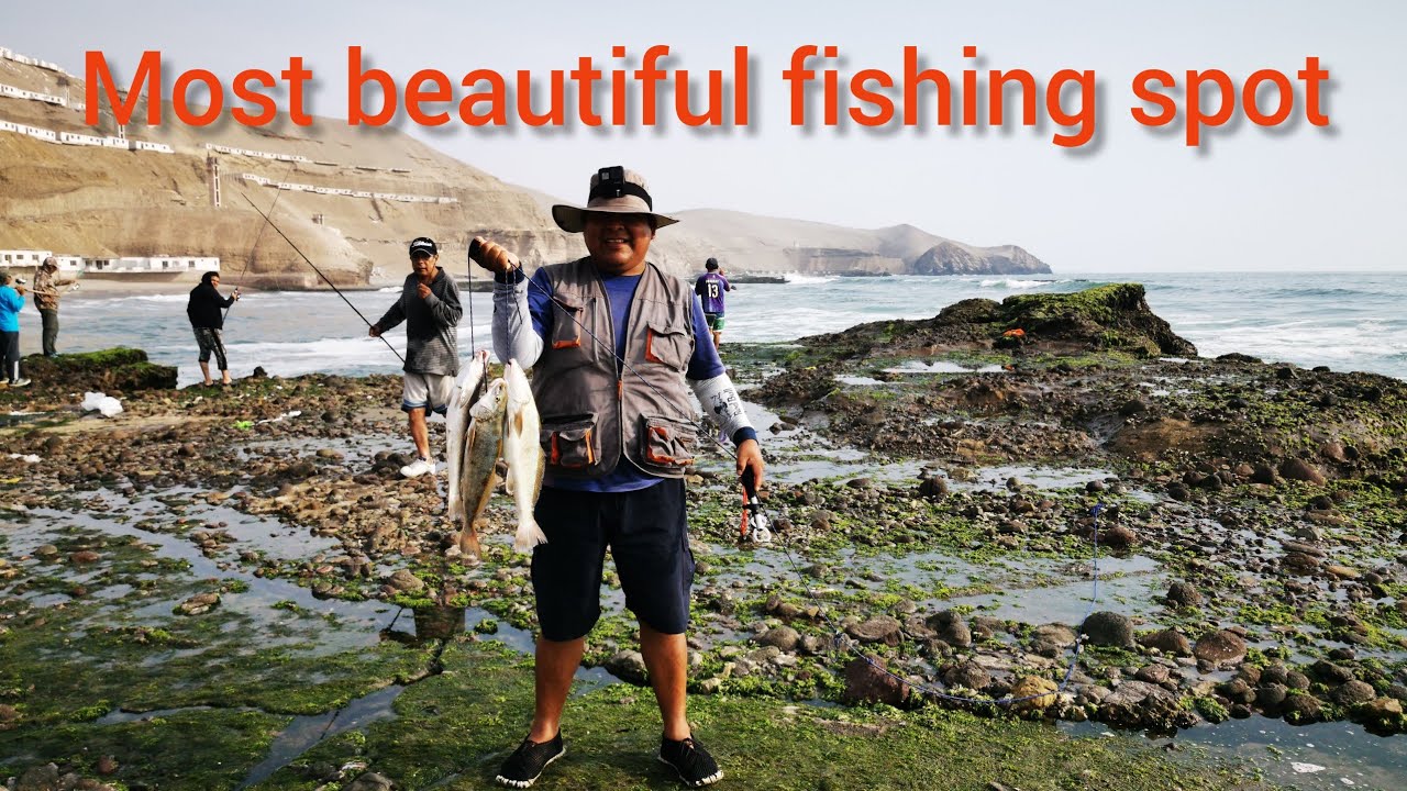 PESCA EN LUGAR MAS HERMOSO DE LIMA-PERÚ - FISHING IN A MORE BEAUTIFUL PLACE OF LIMA-PERU