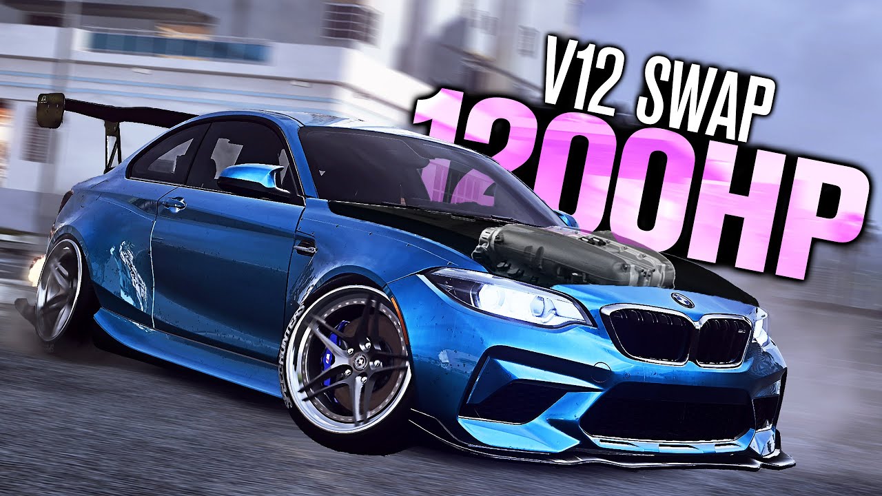 Need for Speed HEAT - V12 WIDEBODY BMW M2 Customization!