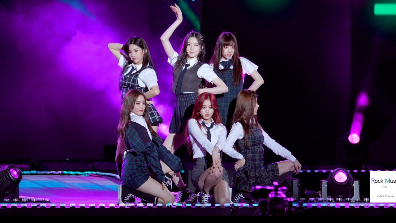 여자아이들 (G) I-DLE Hot Issue 핫이슈[4K 60P RAW 직캠]@180908 락뮤직