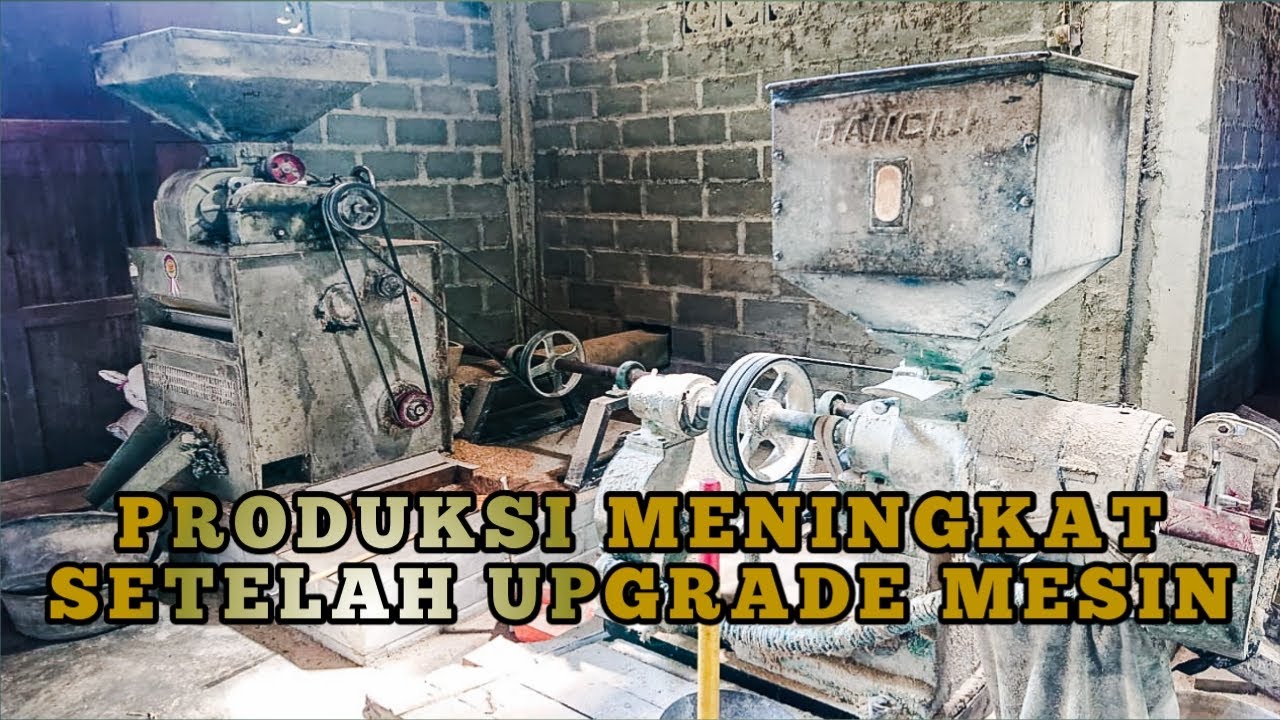 Upgrade Mesin Penggilingan Padi Memakai Mesin Truk