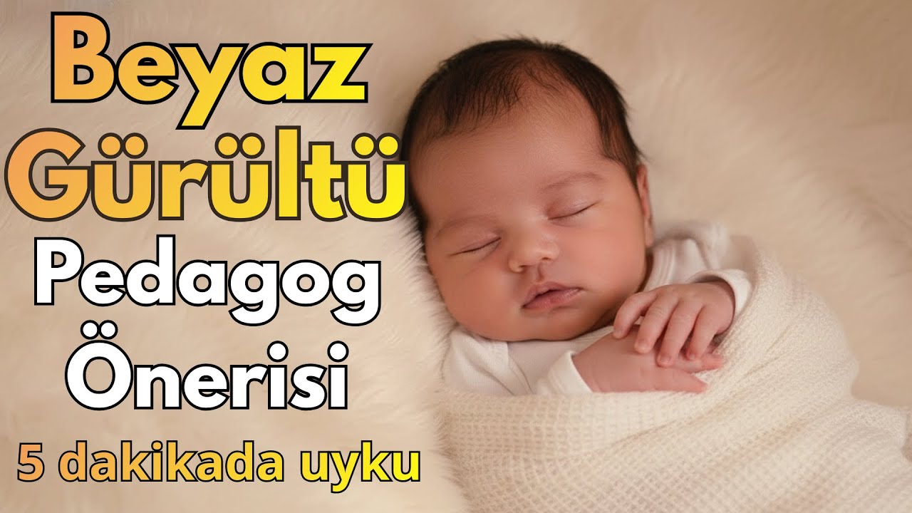 Bebekler İçin Beyaz Gürültü Uyku Sesi 🍼  Kolik Rahatlatma