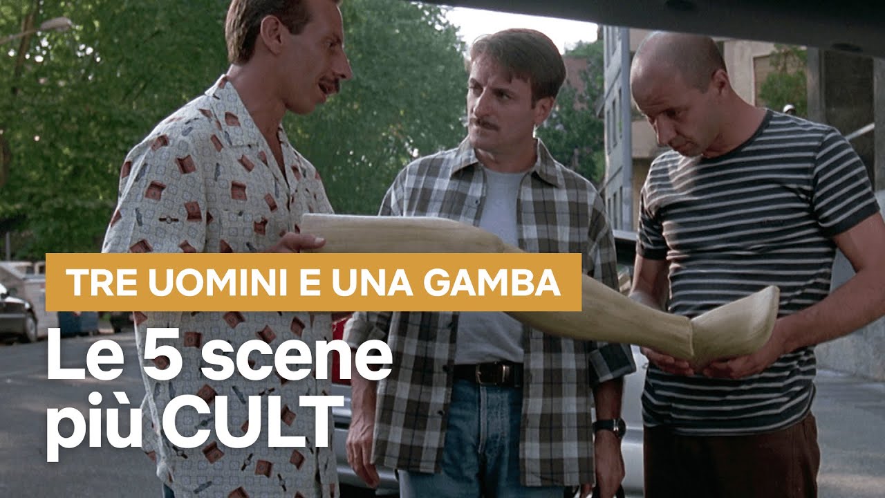 5 scene di TRE UOMINI E UNA GAMBA che hanno fatto la storia | Netflix Italia