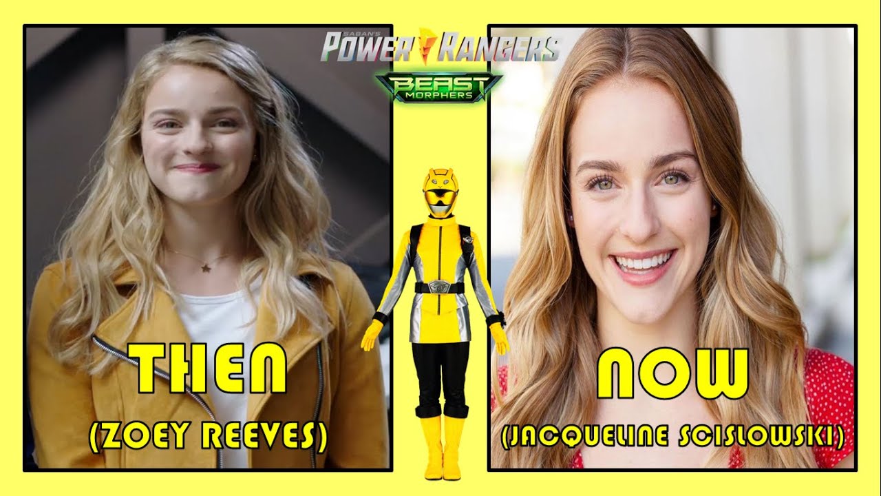 POWER RANGERS BEAST MORPHERS THEN AND NOW 2022