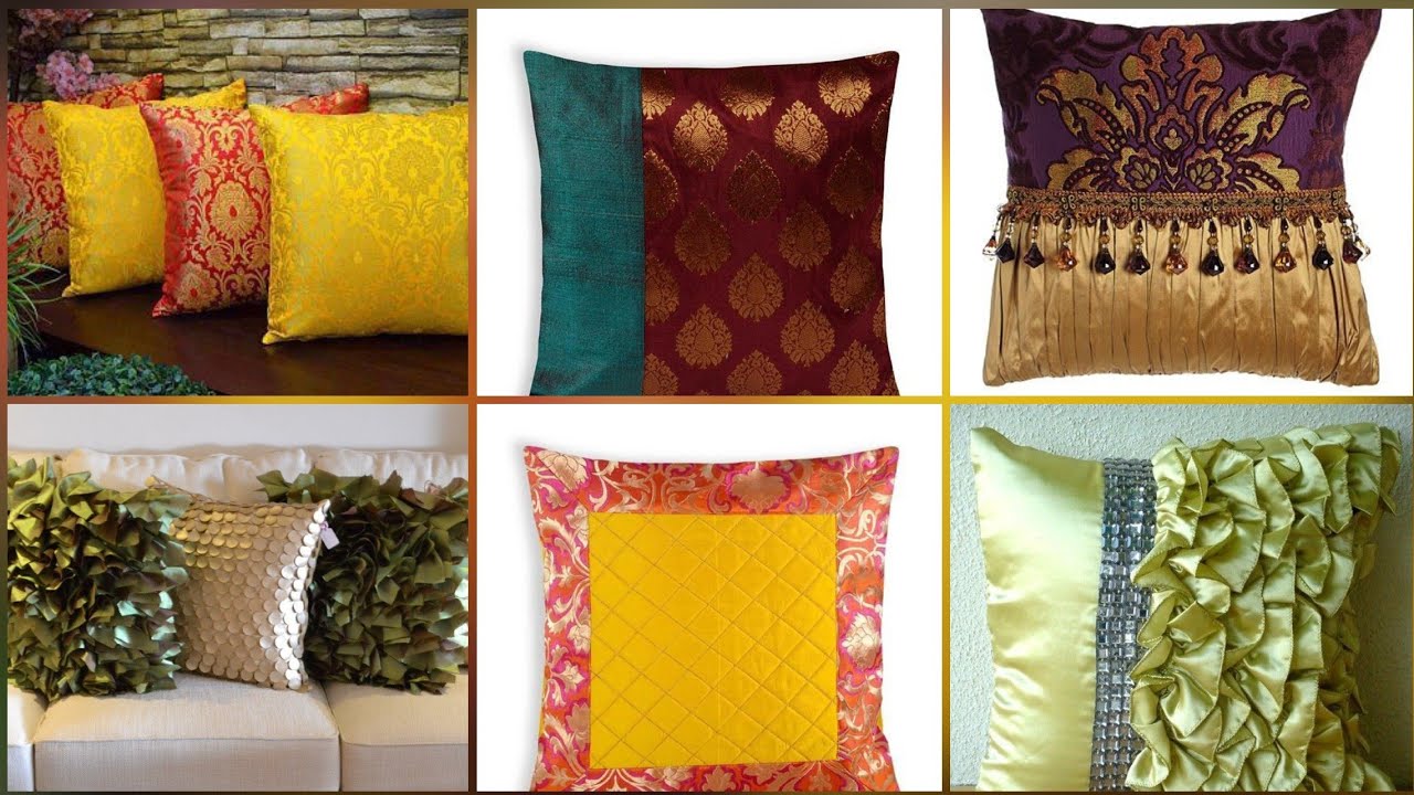 DIY Cushion Cover Designs Easy/DIY Pillow Cover Ideas/Latest Cushion Cover Designs/Home Decor Ideas