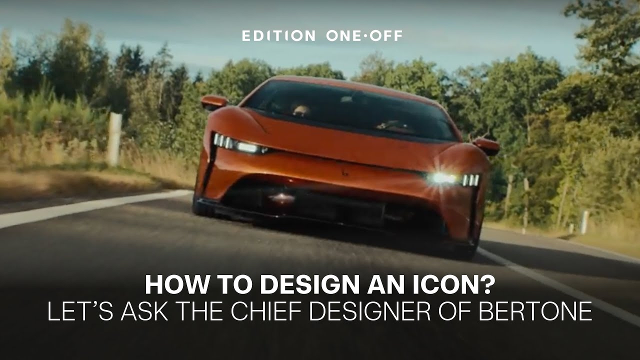How to Design an Icon? | Let's ask the Chief Designer of Bertone