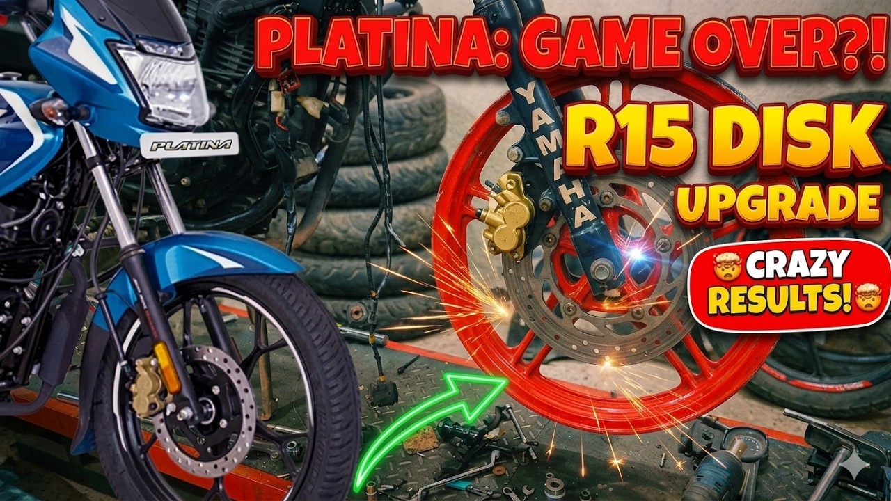 Platina 110 H-Gear R15 Full Disc Setup | Detail Video