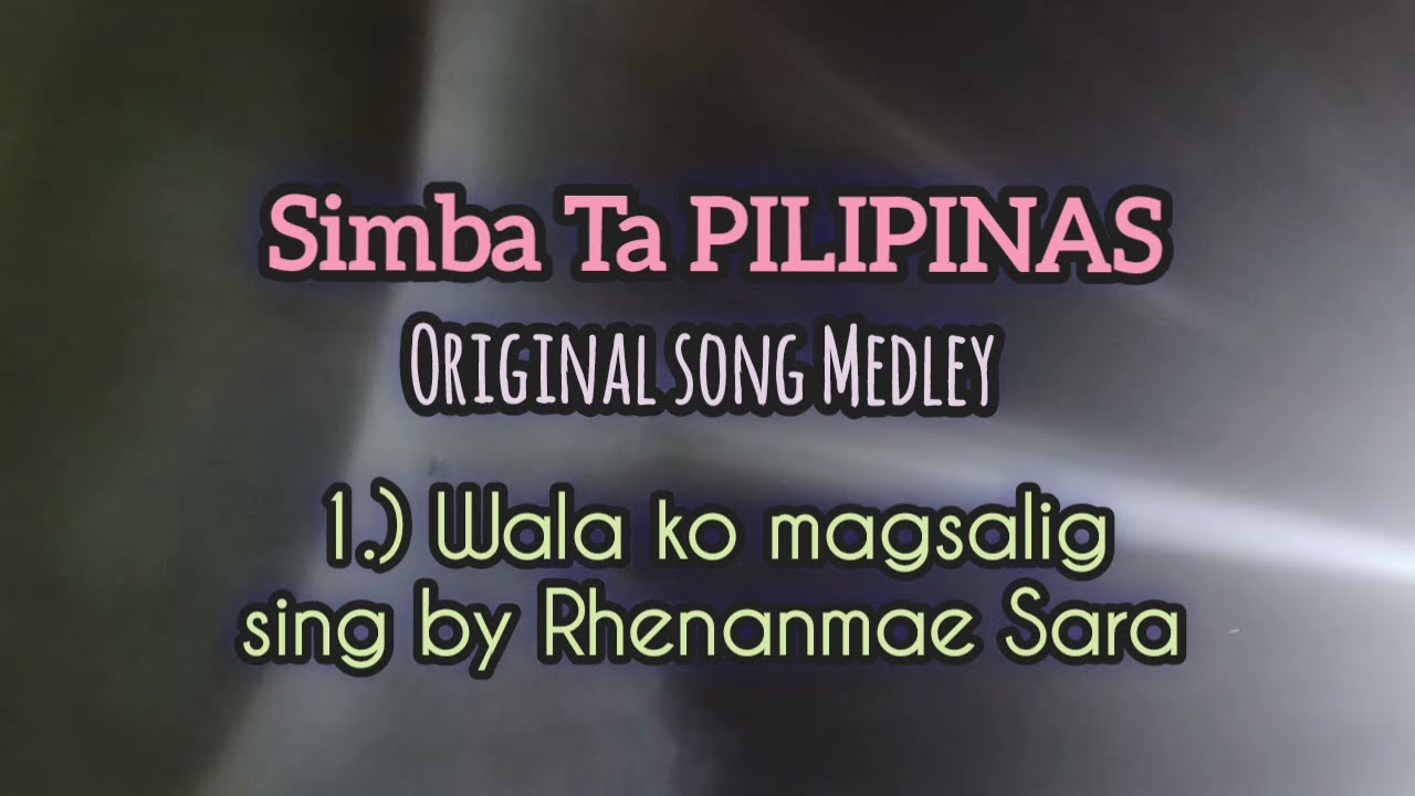 Original song of Simba Ta PILIPINAS Medley 2024, #music, Non-stop bisaya Christian song! latest.#.