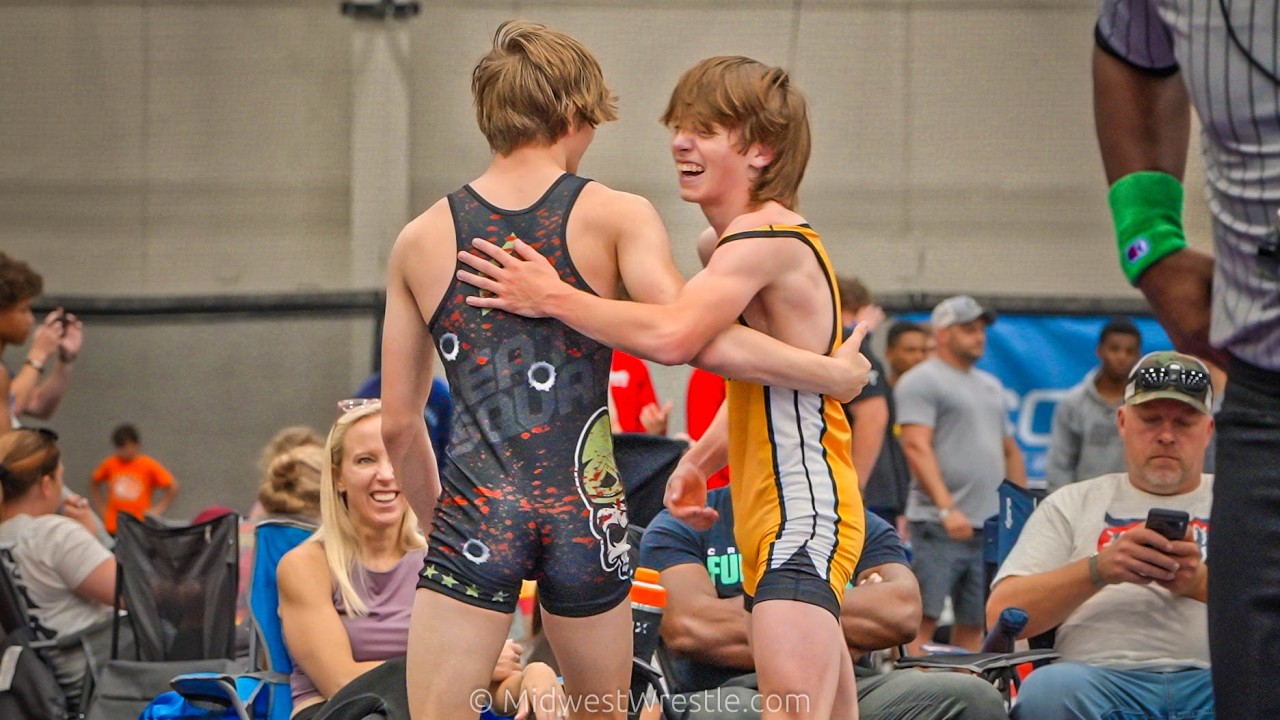 106 &ndash;  Owen Sater {G} of Illinois Cornstars vs. Jaxsen Jean {R} of Bloomington IN