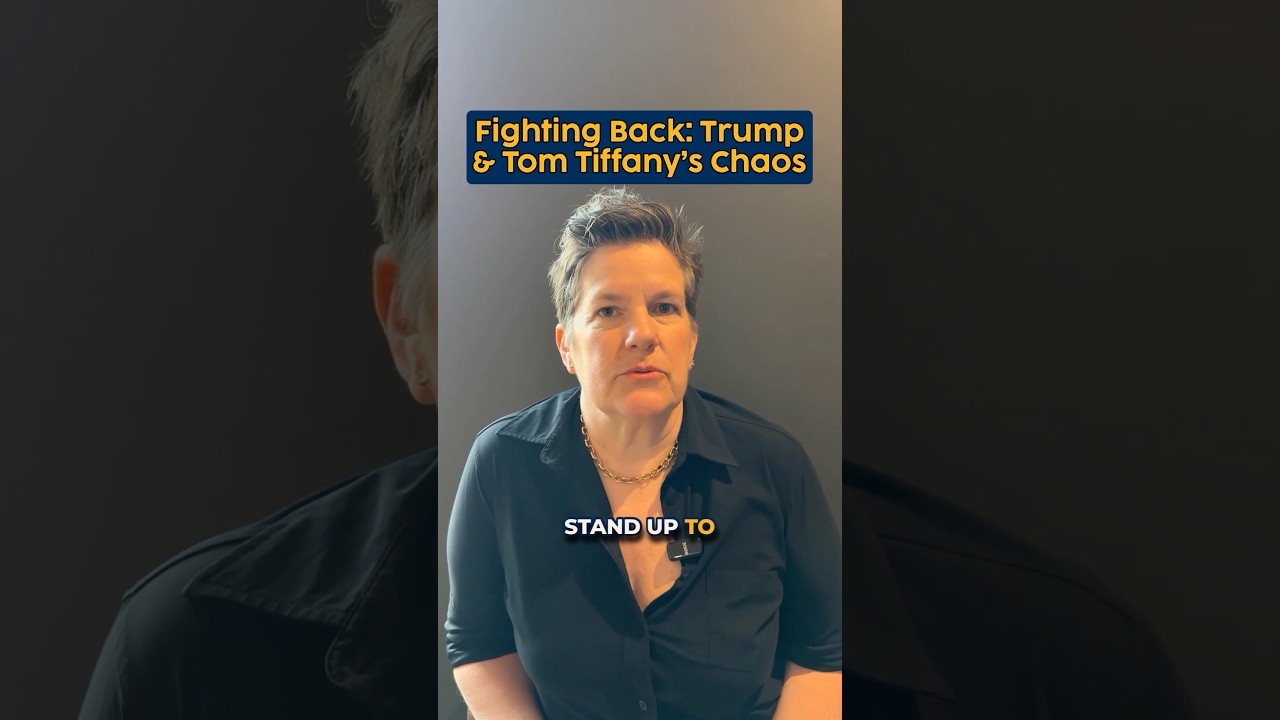 I released my strategy as Governor to fight back against Donald Trump and his sidekick, Tom Tiffany.