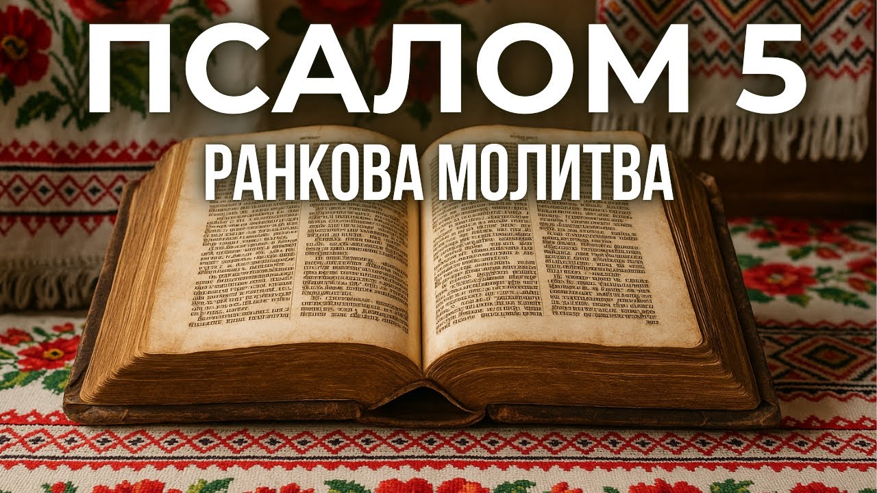 ПСАЛОМ 5 | Щит Божої милості — почніть день під Його захистом