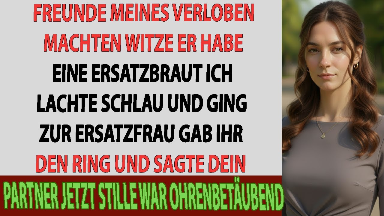 Er hatte eine „Ersatz-Braut“ – bis ein Blick von mir die ganze Runde verstummen ließ.