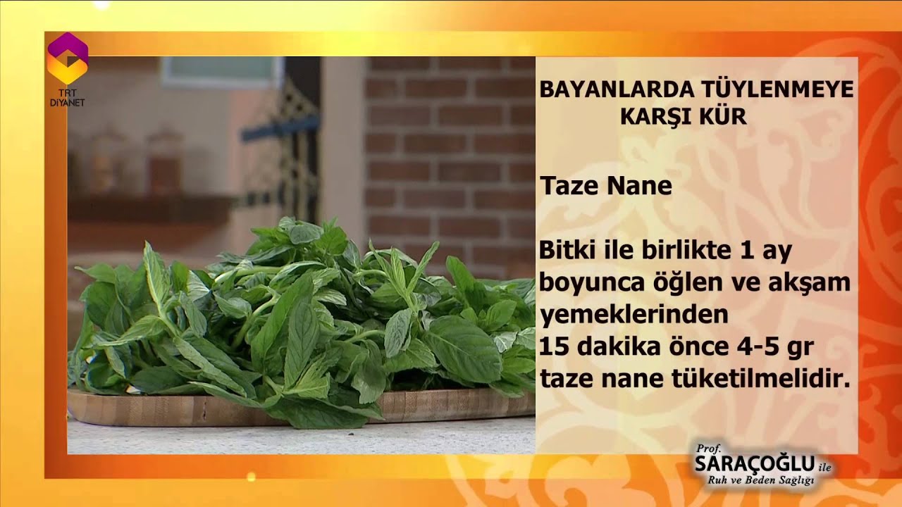 KADINLARDA TÜYLENMEYE KARŞI KÜR
