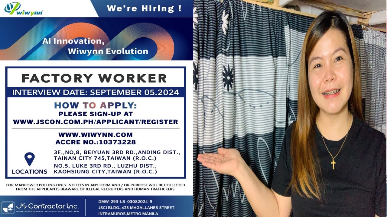 HIRING‼️ Wiwynn Company | Myreen vlog