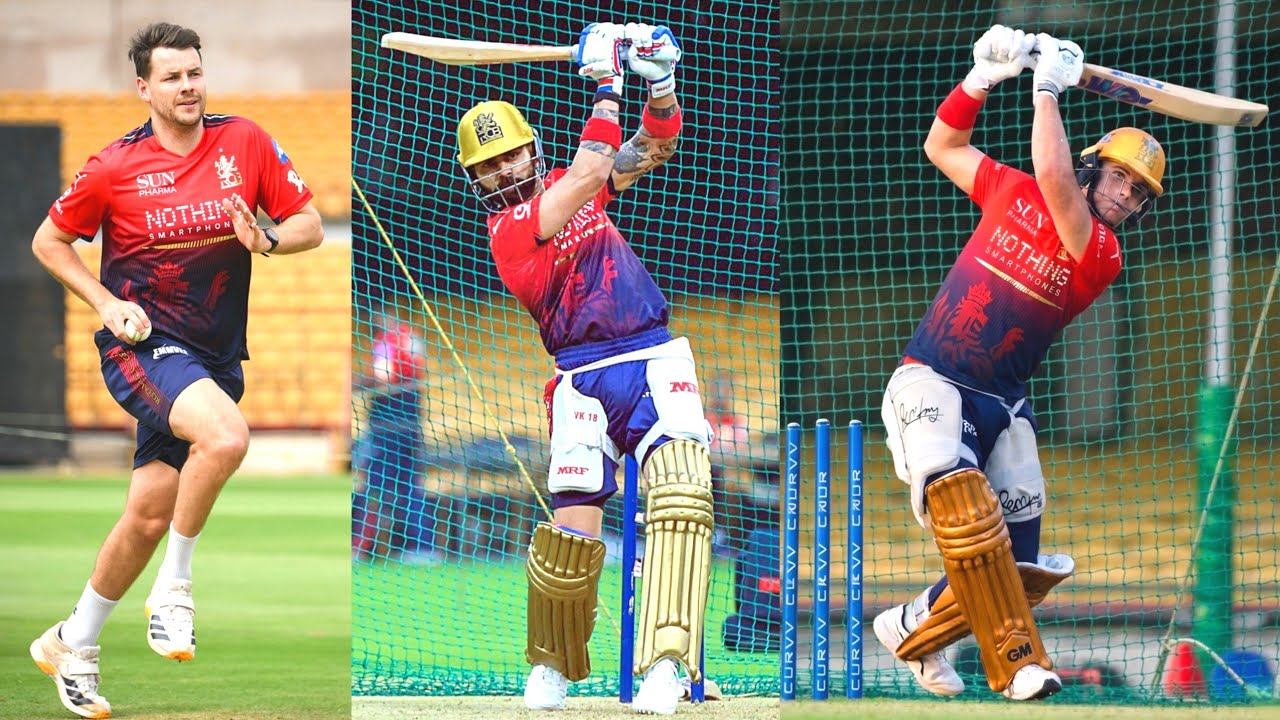 Jacob Duffy bowling to Virat Kohli & Jacob Bethell | RCB practice session in Bengaluru | IPL 2026