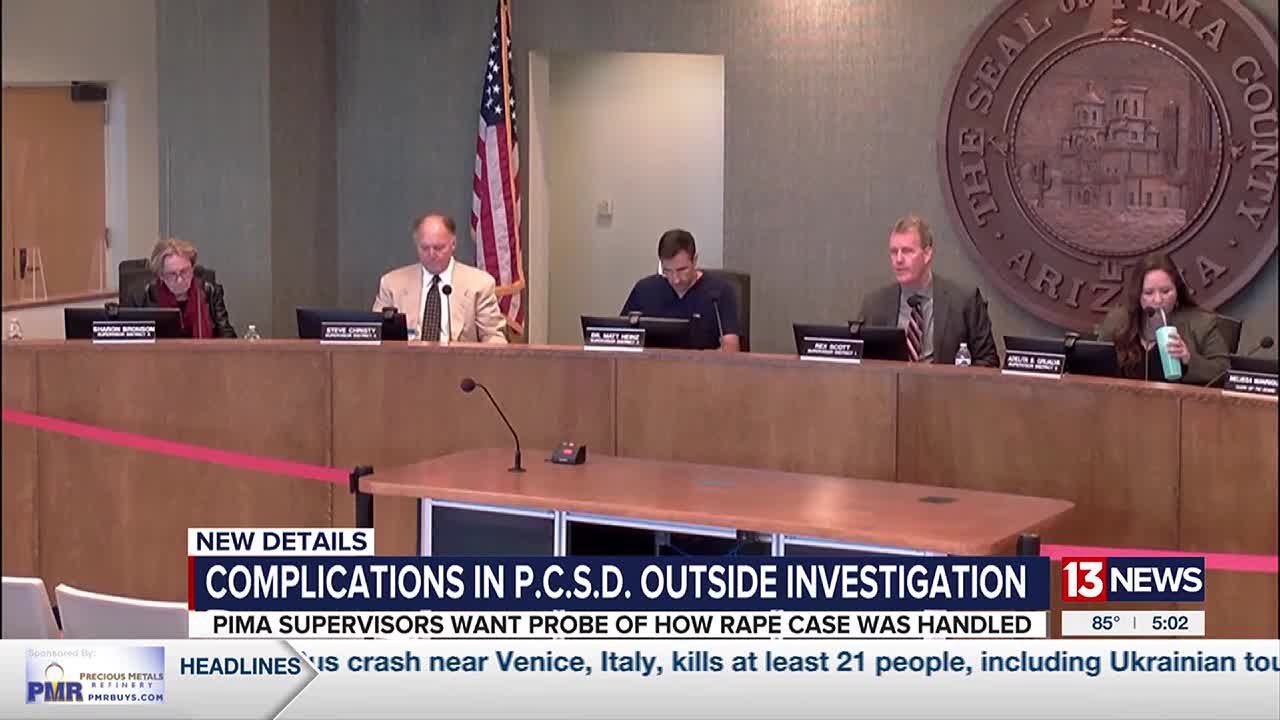 Proposed investigation into Pima County Sheriff Chris Nanos over sexual assault case hits a snag
