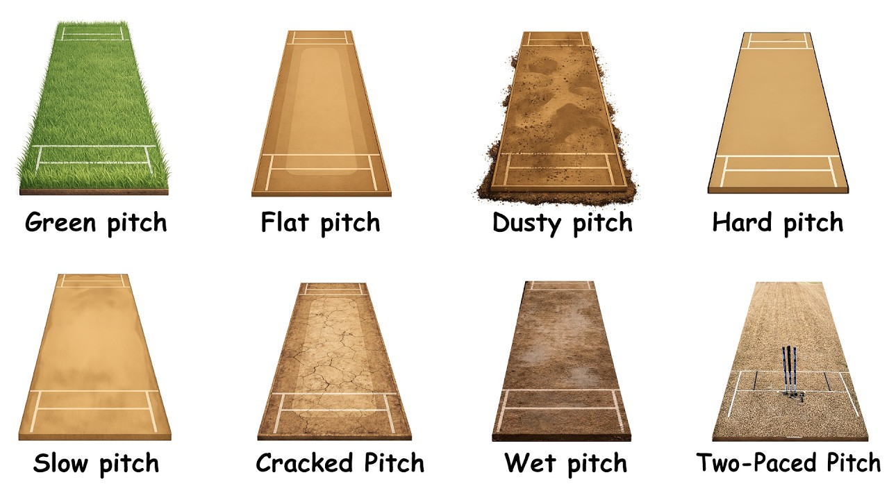 Every Cricket Pitch Explained in 15 Minutes