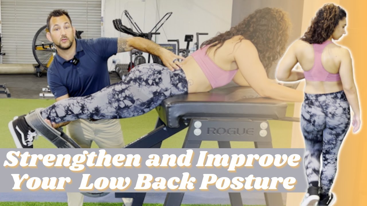 How To Do Reverse Hyperextensions to Fix Low Back Pain (Posterior Pelvic Tilt)