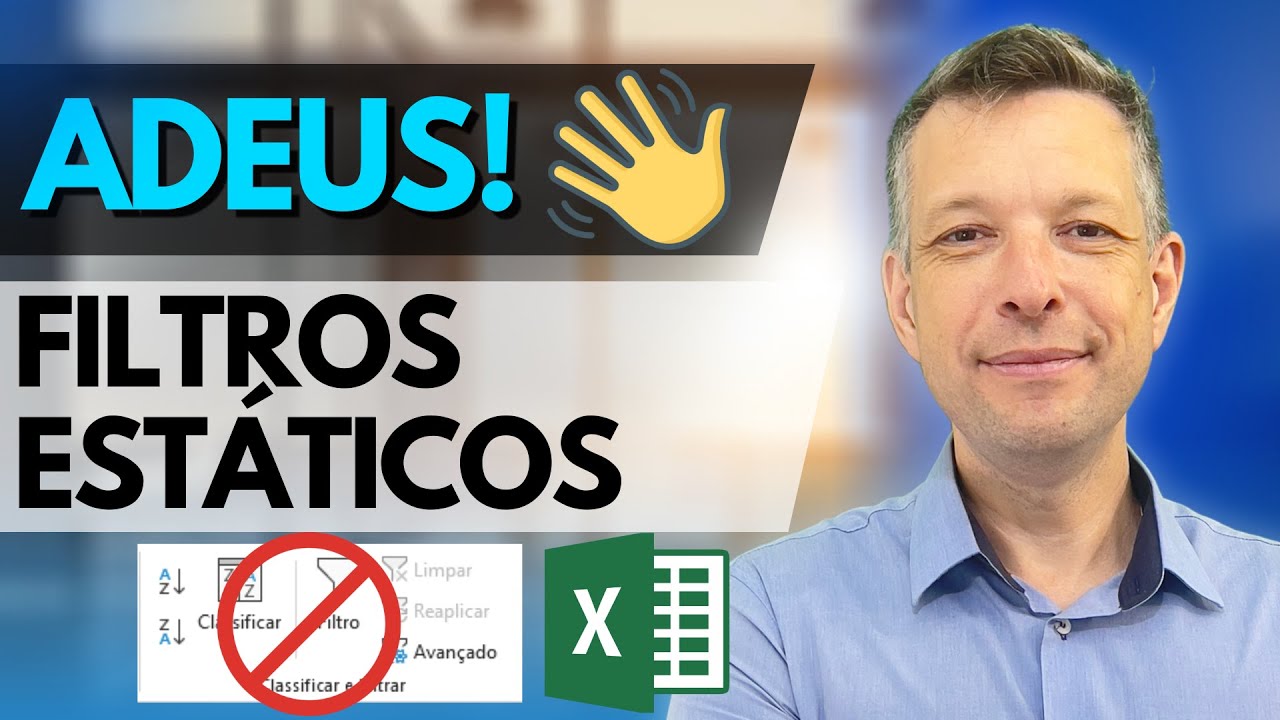 Truque Oculto do Excel para Filtros com Atualização Automática