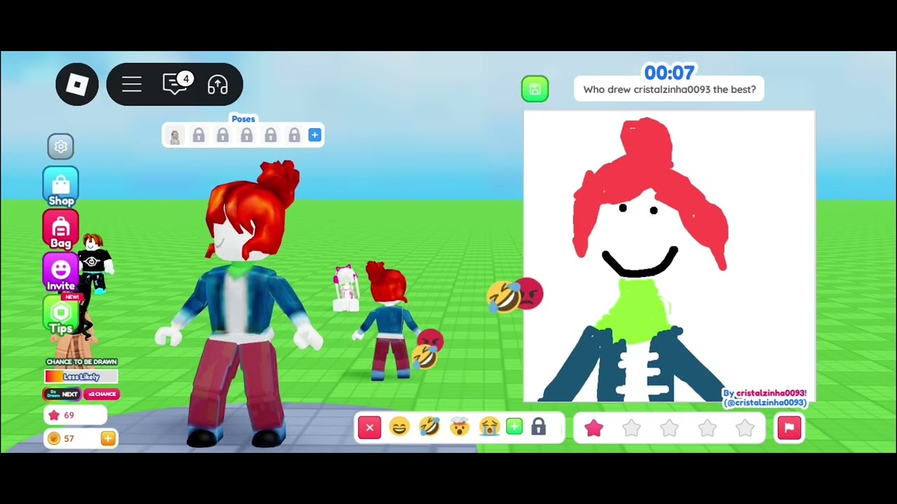 Playing Draw me for the first time!