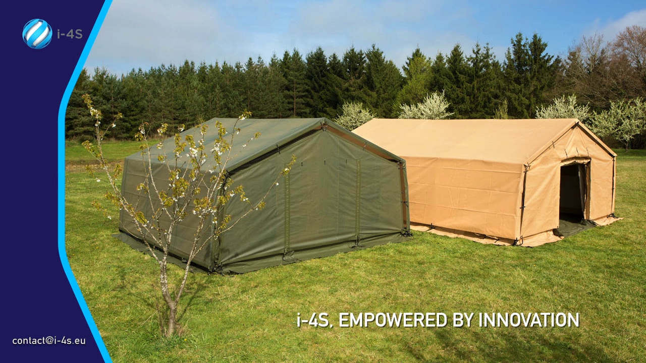 I-4S Innovation for shelter  Demonstration assembly V54 TENT