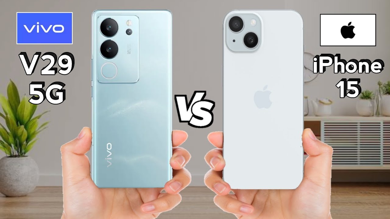 vivo V29 vs iPhone 15