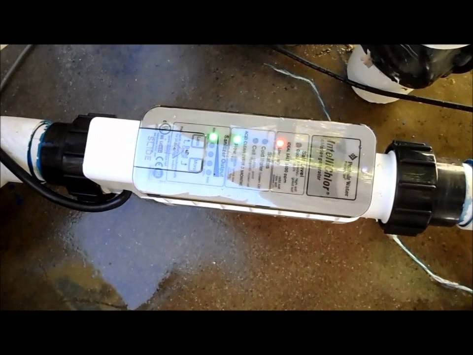Replacing a Pentair Intellichlor Salt Cell