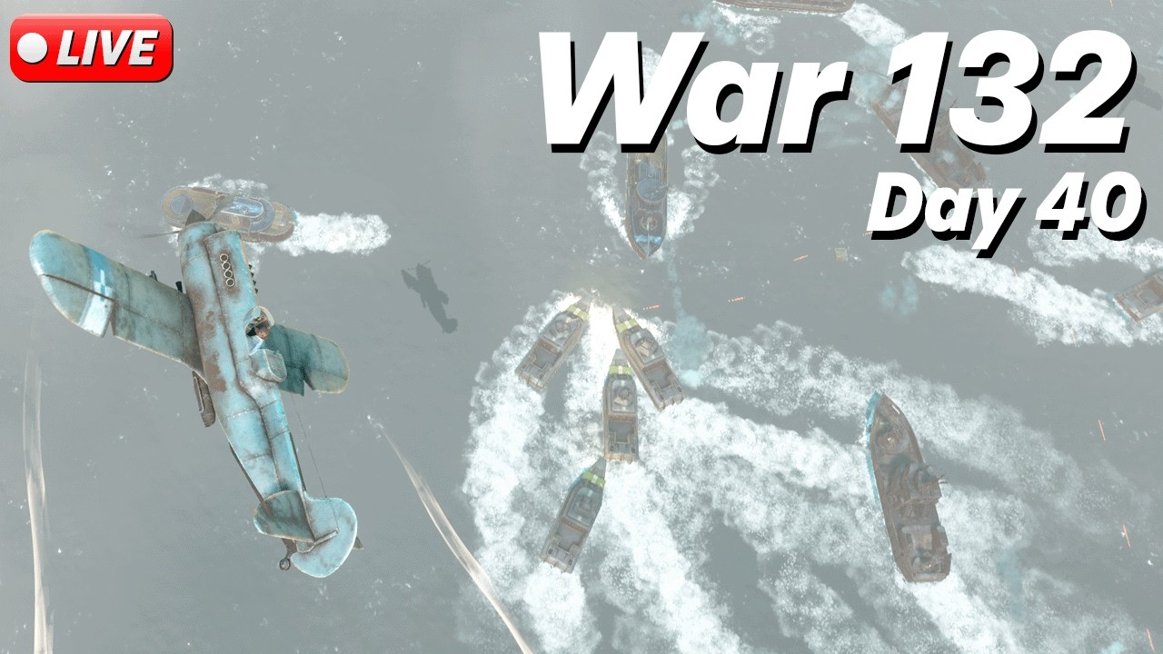 🔴 FOXHOLE AIRBORNE // WAR 132 - DAY 40 // WARDEN FRONTLINE // LIVE GAMEPLAY