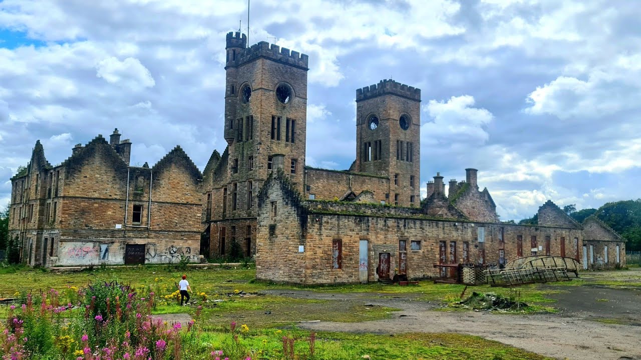 We Found And Climbed The Abandoned Scottish Hartwood Hospital Asylum - Scotland Abandoned Places UK