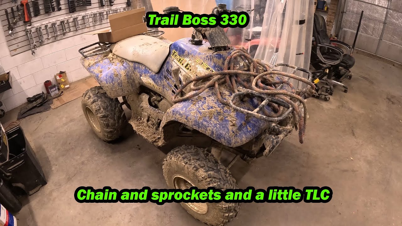 Цепь и звездочки Polaris Trail Boss 330