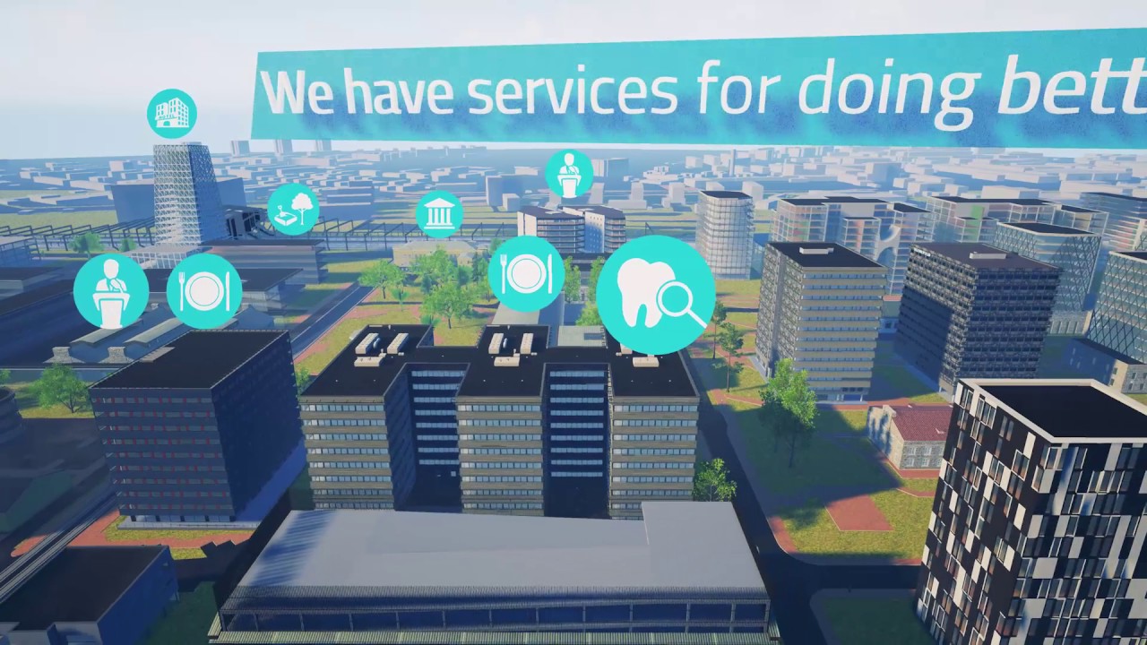 Ülemiste City today and in the future - Virtual Reality tour to the year 2025