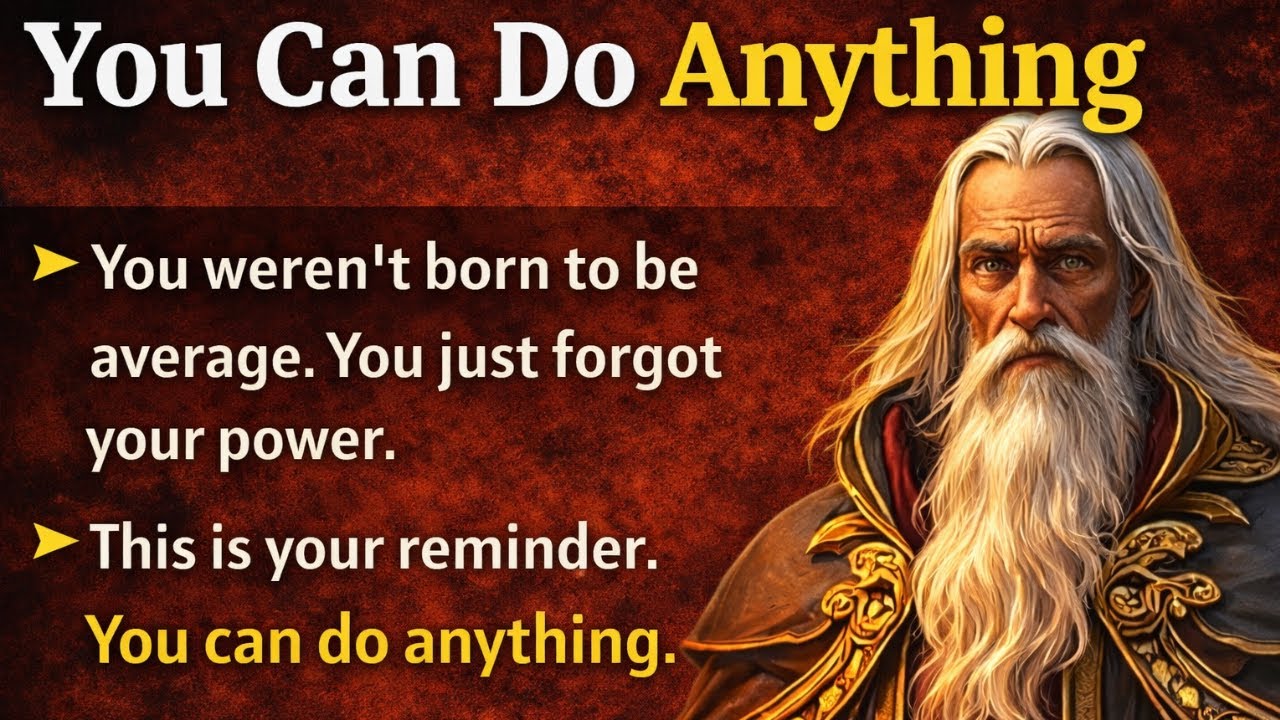 You Can Do Anything   One Life, One Chance