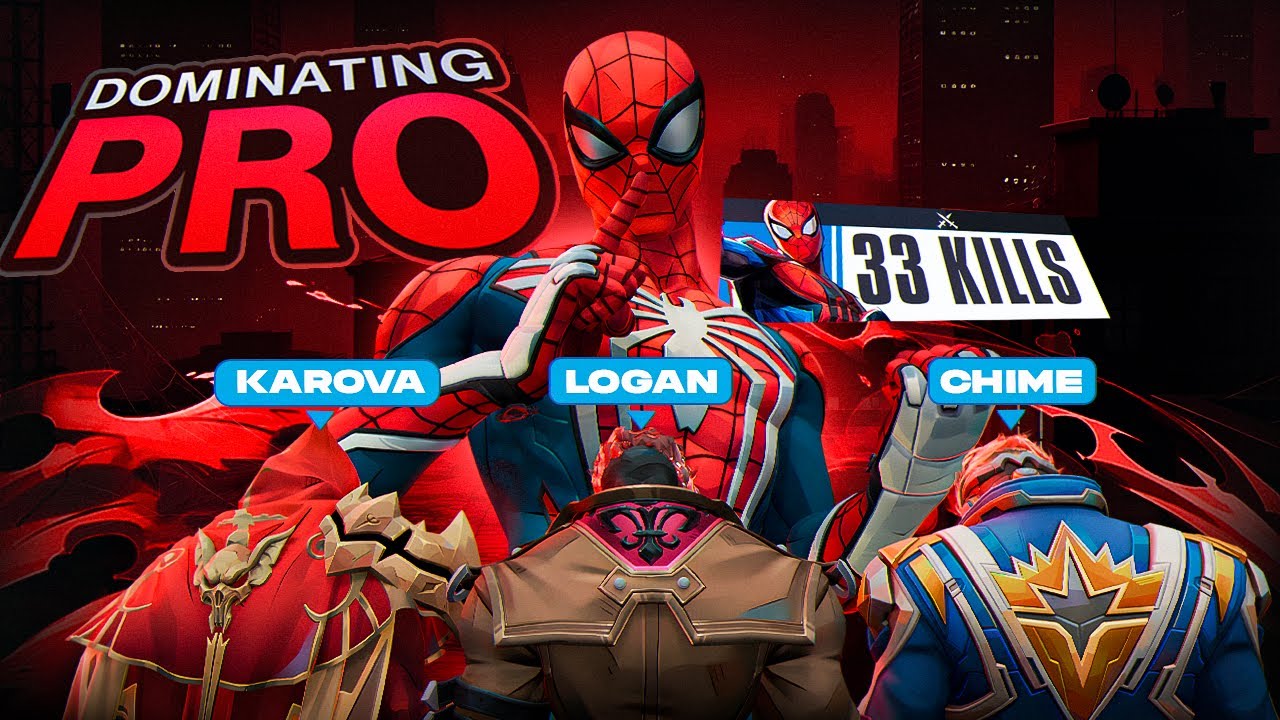 Даже профессионалы не могут справиться с моим Человеком-пауком.. | Marvel Rivals Сезон 5