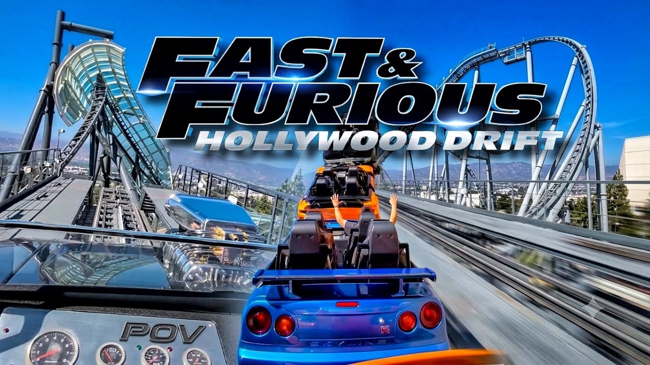 Fast & Furious: Hollywood Drift POV (Front and Back Row)