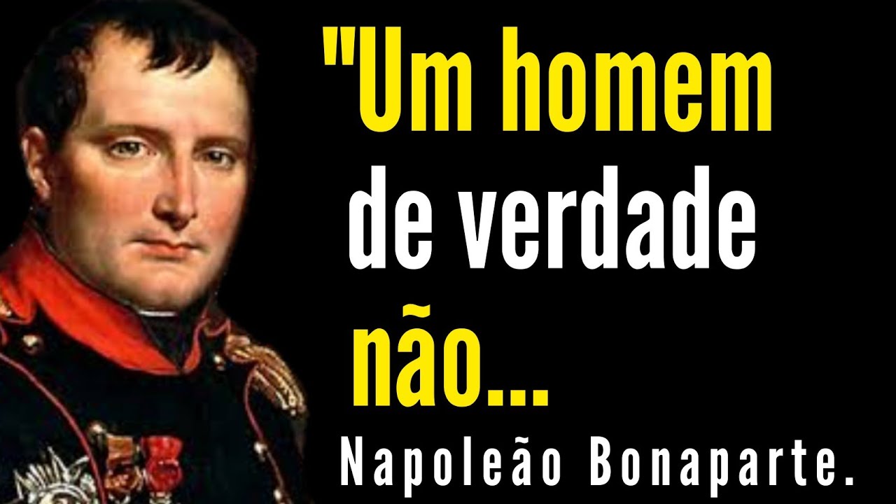 30 Lições Poderosas de Napoleão Bonaparte| Citações e Aforismos.