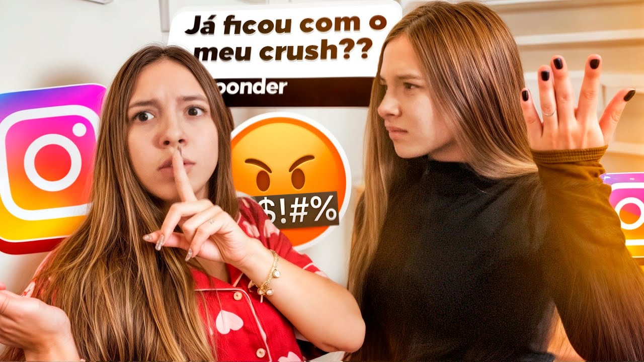 MINHA IRMÃ JÁ FICOU COM O MEU CRUSH 😡💔